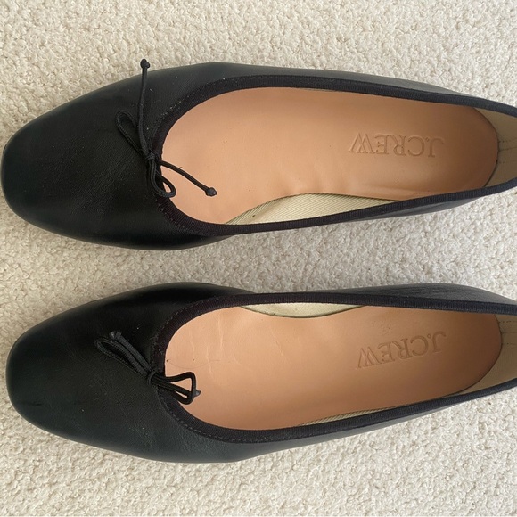 J.Crew Leather Ballet Flats - Picture 3 of 5